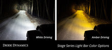 Load image into Gallery viewer, Diode Dynamics 30 In LED Light Bar Single Row Straight - Amber Combo Each Stage Series