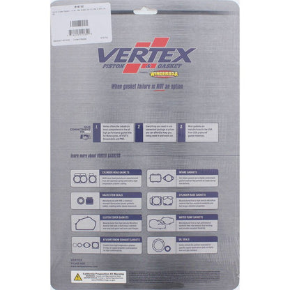 Vertex Gaskets 16-22 Suzuki RMZ250 Inner Clutch - Side Cover Gasket Kit