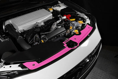 Perrin 22-23 Subaru WRX Radiator Shroud - Hyper Pink Perrin Performance