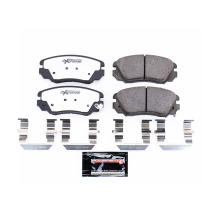 Power Stop 2010 Buick Allure Front Z26 Extreme Street Brake Pads w/Hardware PowerStop