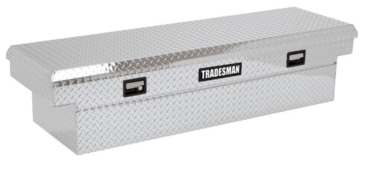 Tradesman Aluminum Single Lid HD 28 Cross Bed Truck Tool Box Deep Well (72in.) - Brite Tradesman