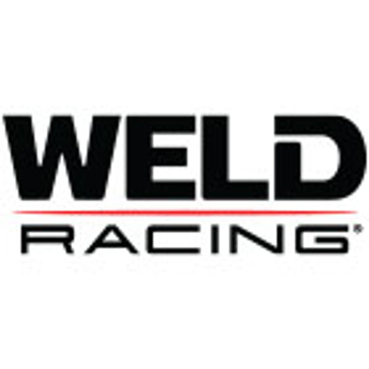 Weld 20X9.0 S81 5X4.5 6.3BS (33mm offset) BLACK 3.18 ID High Pad