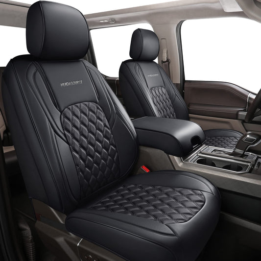 PRP 2024 Toyota Tacoma Front Seat Covers (Pair) - Black and Gray B088-03