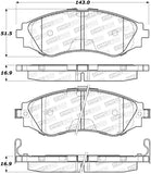 StopTech Street Disc Brake Pads - 305.07970