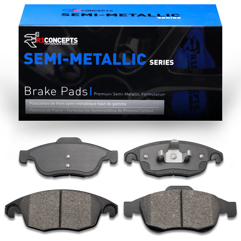 R1 Front Semi-Metallic Brake Pads 2012-2018 Peugeot Partner (Mexico) - 2311-1717-00