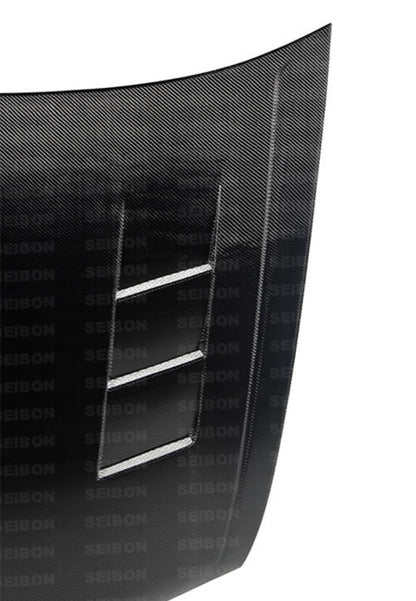 Seibon TS-style carbon fiber hood for 2008-2012 Honda Accord 4DR- HD0810HDAC4D-TS