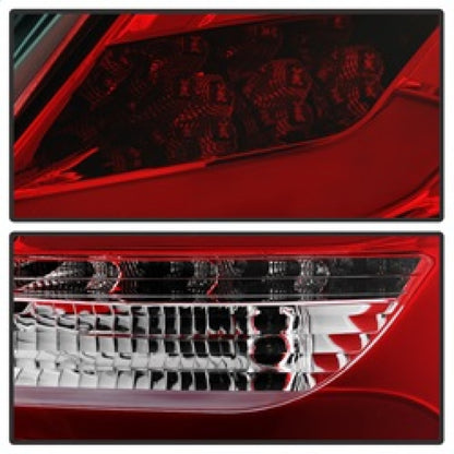 Spyder 12-14 Ford Focus 5DR LED Tail Lights - Red Clear (ALT-YD-FF12-LED-RC) SPYDER