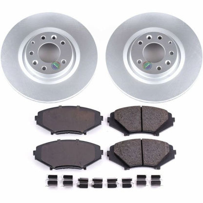 Power Stop 04-11 Mazda RX-8 Front Z17 Evolution Geomet Coated Brake Kit PowerStop