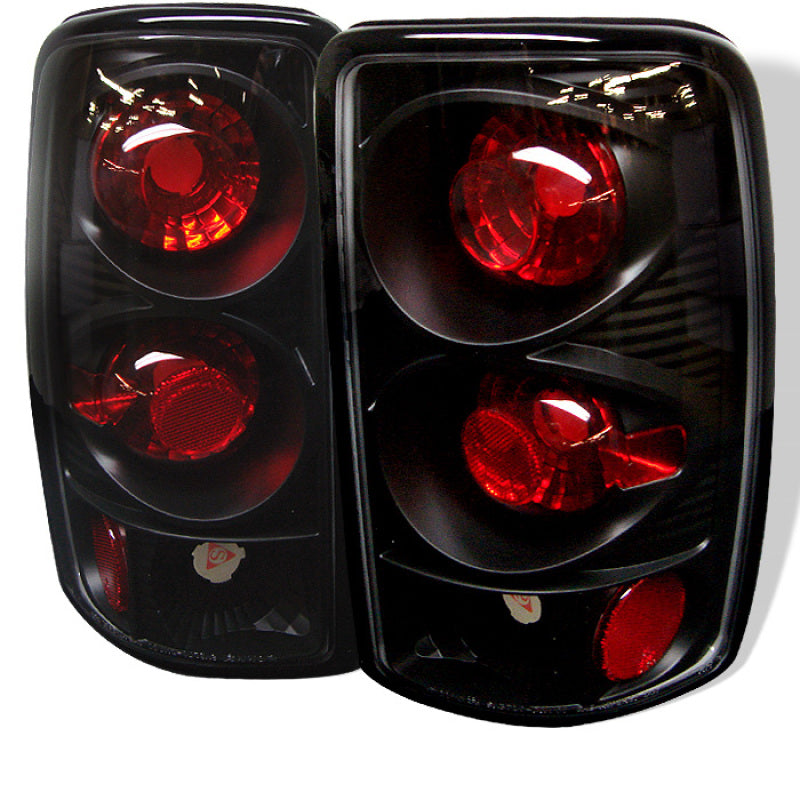 Spyder Chevy Suburban/Tahoe 1500/2500 00-06 Euro Style Tail Lights Black ALT-YD-CD00-BK SPYDER