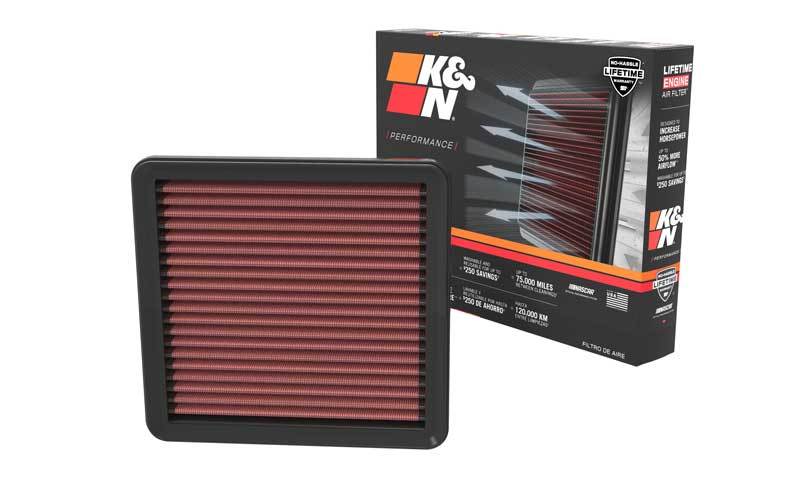 K&N 21-22 Hyundai Elantra 2500 1.6L/2.0L L4 Replacement Air Filter K&N Engineering