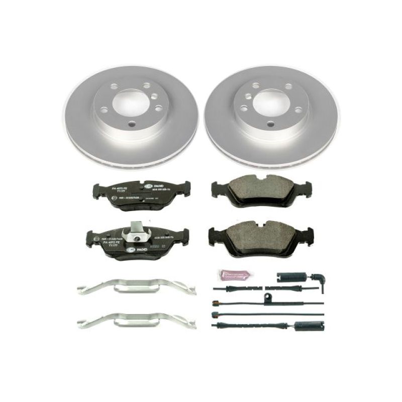Power Stop 92-98 BMW 318i Front Euro-Stop Brake Kit PowerStop