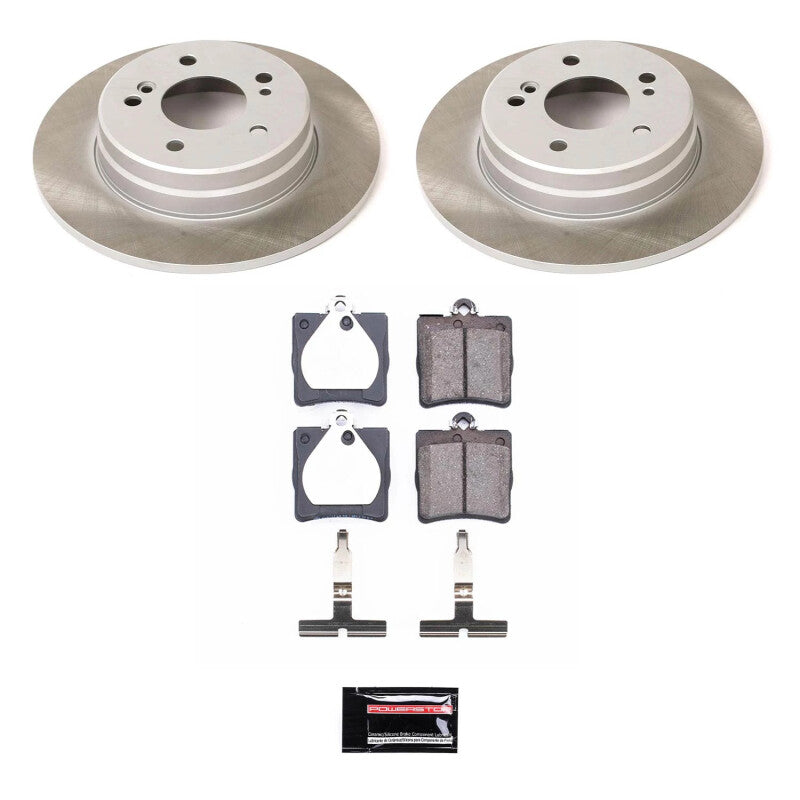 Power Stop 01-04 Mercedes-Benz SLK320 Rear Semi-Coated Rotor Kit PowerStop