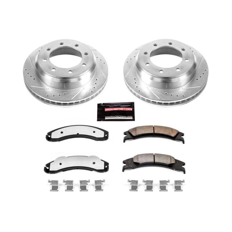 Power Stop 08-14 Ford E-150 Rear Z36 Truck & Tow Brake Kit PowerStop