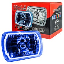 Load image into Gallery viewer, Oracle Pre-Installed Lights 7x6 IN. Sealed Beam - Blue Halo