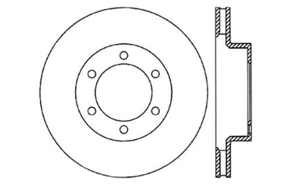 StopTech Drilled Sport Brake Rotor Stoptech