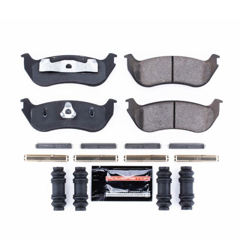 Power Stop 96-02 Ford Crown Victoria Rear Z23 Evolution Sport Brake Pads w/Hardware PowerStop