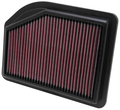 K&N Replacement Filter 10.219in O/S Length x 7.875in O/S Width x 1.125in H for 12 Honda CR-V 2.4L K&N Engineering