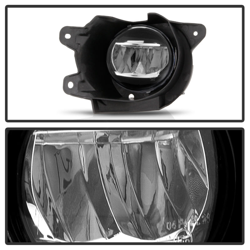 Spyder Toyota Sequoia 2018-2020 OEM Style LED Fog Lights w/OEM Fit Switch - Clear SPYDER