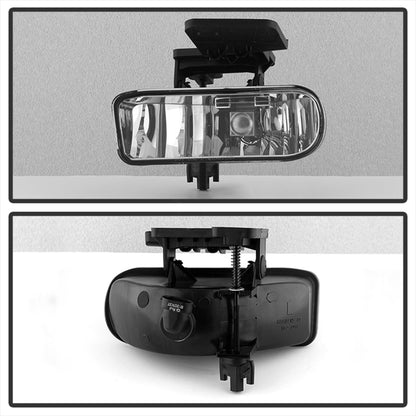 Spyder GMC Sierra 1500/2500 99-02/Sierra 1500HD/2500HD OEM Fog Lights wo/switch Clear FL-CL-GMCY99-C SPYDER
