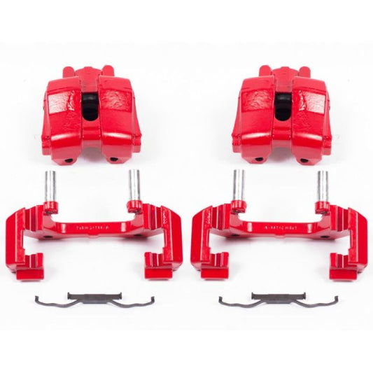 Power Stop 09-12 Ford Escape Front Red Calipers w/Brackets - Pair PowerStop