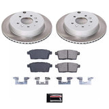 Power Stop 07-12 Mazda CX-7 Rear Semi-Coated Rotor Kit