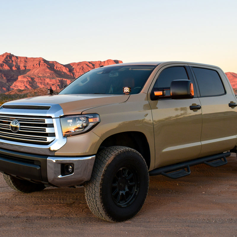 Rigid Industries 14-20 Toyota Tundra A-Pillar Light Kit (Includes D-SS Flood) Rigid Industries