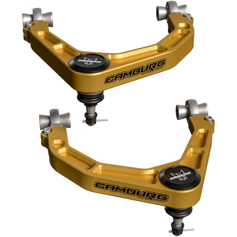 Camburg Ford F-150 Raptor '17-20 KINETIK Series X-Joint XL Upper Control Arm Kit (GOLD)