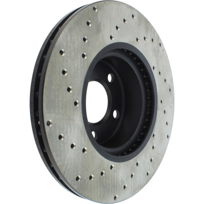 Stoptech 11-18 BMW X3/X4 Cryo Drilled Sport Left Front Rotor Stoptech