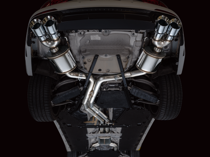 AWE Tuning 19-23 Audi C8 S6/S7 2.9T V6 AWD Touring Edition Exhaust - Chrome Silver Tips AWE Tuning