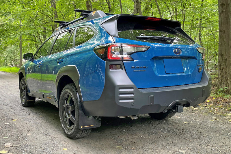 Rally Armor 2022 Subaru Outback Wilderness Black Mud Flap Silver Logo Rally Armor