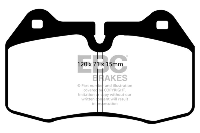 EBC GreenStuff Front Brake Pads - DP21644 EBC
