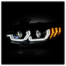 Load image into Gallery viewer, Spyder Honda Civic 16-18 2DR/4DR/Hatchback Headlight Black PRO-YD-HC16PL-SEQ-BK