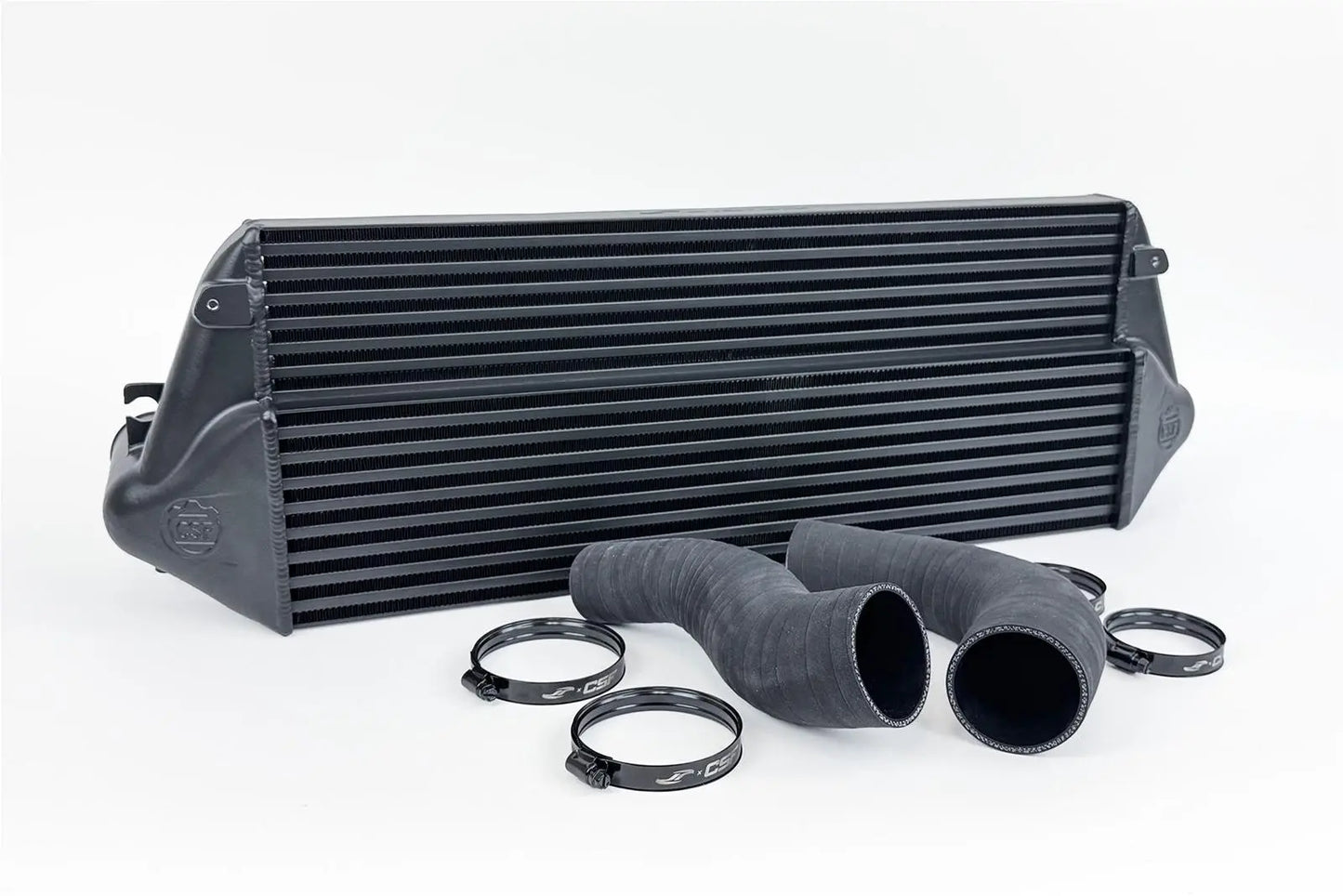 CSF 2023+ Toyota GR Corolla High Performance Stepped Core Intercooler System - Black CSF