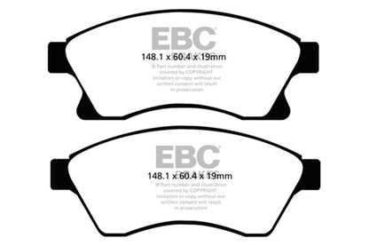 EBC YellowStuff Front Brake Pads - DP42065R EBC