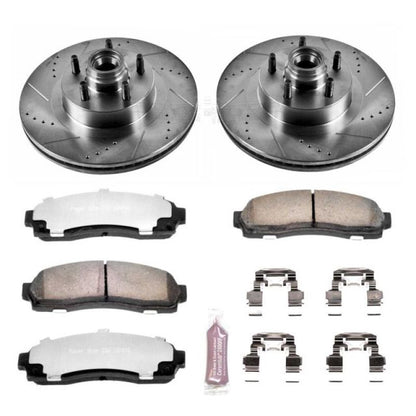 Power Stop 01-03 Ford Explorer Sport Front Z36 Truck & Tow Brake Kit PowerStop