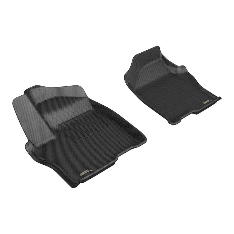 3D MAXpider KAGU 1st Row Floor Mats for 2019-2026 Chevrolet Silverado - L1CH11011509