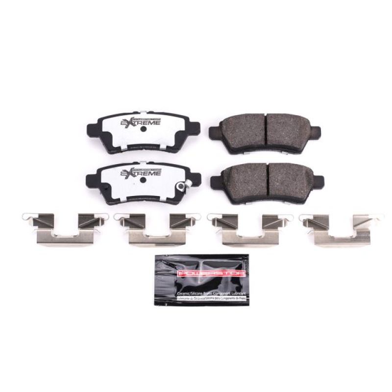 Power Stop 05-12 Nissan Pathfinder Rear Z36 Truck & Tow Brake Pads w/Hardware PowerStop