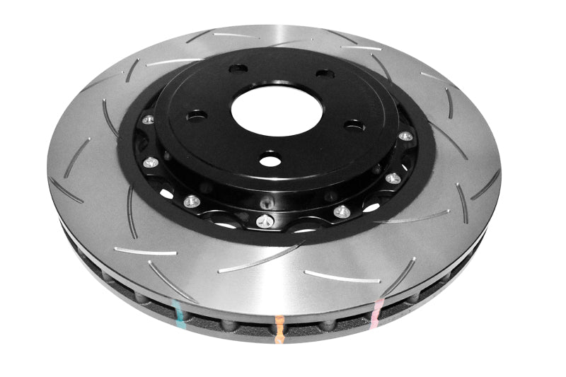 DBA 06-10 Jeep Grand Cherokee SRT8 5000 Series Uni-Directional Slotted Front Rotor w/Black Hat