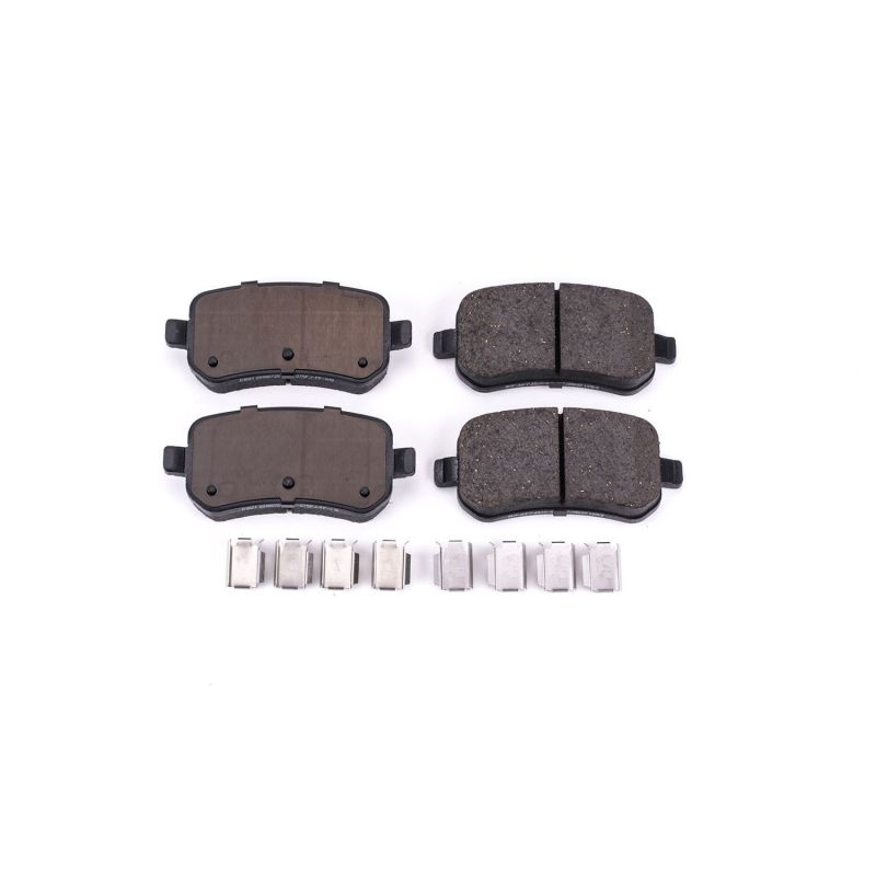 Power Stop 04-07 Ford Freestar Rear Z17 Evolution Ceramic Brake Pads w/Hardware PowerStop
