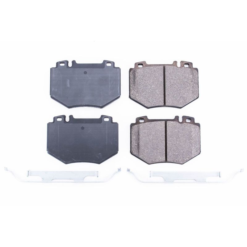 Power Stop 05-06 Mercedes-Benz S500 Front Z17 Evo Ceramic Brake Pad w/Hardware PowerStop