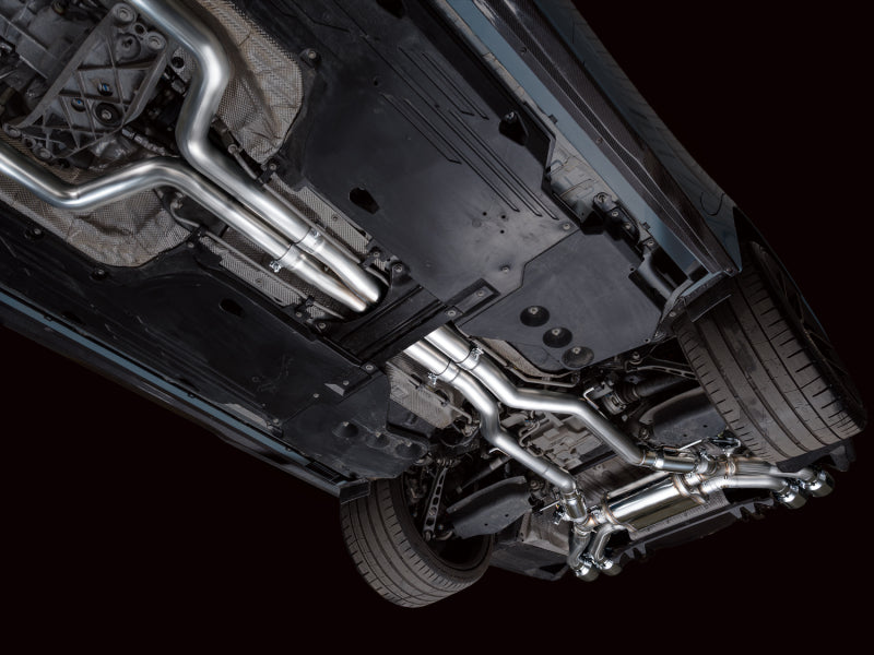 AWE 22-26 Cadillac CT5-V Blackwing SwitchPath Exhaust - Chrome Silver Tips