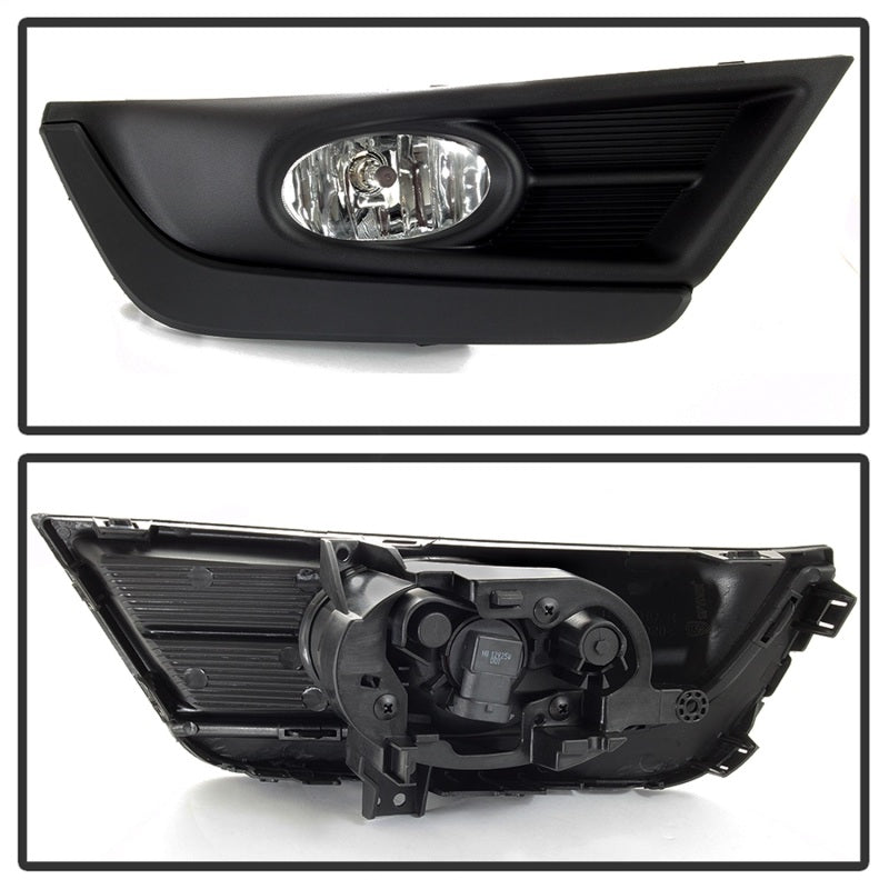 Spyder 17-18 Honda CRV OEM Fog Lights w/Switch & Cover - Clear (FL-HCRV2017-T-C) SPYDER