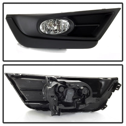 Spyder 17-18 Honda CRV OEM Fog Lights w/Switch & Cover - Clear (FL-HCRV2017-T-C) SPYDER