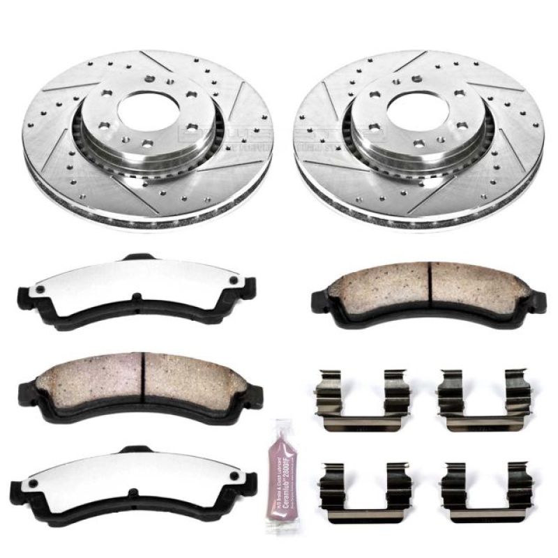 Power Stop 04-05 Buick Rainier Front Z36 Truck & Tow Brake Kit PowerStop