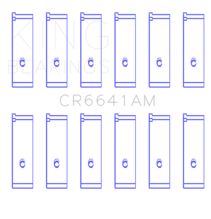 King Engine Bearings Toyota 3Vze (Size +0.25mm) Connecting Rod Bearing Set King Engine Bearings