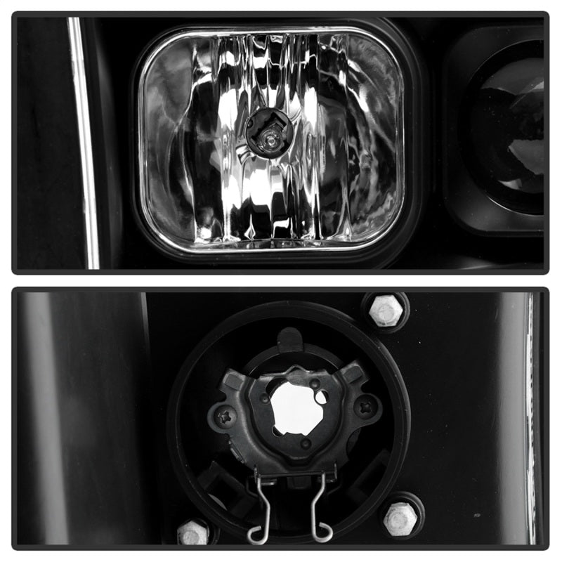 Spyder Dodge Ram 1500 02-05/Ram 2500/3500 03-05 High-Power LED Headlights - Black PRO-YD-DR02V2PL-BK SPYDER