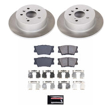 Load image into Gallery viewer, Power Stop 12-17 Toyota Camry Rear Semi-Coated Rotor Kit