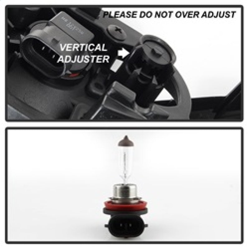 Spyder 17-18 Honda CRV OEM Fog Lights w/Switch & Cover - Clear (FL-HCRV2017-T-C) SPYDER