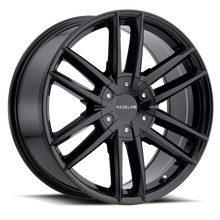 Load image into Gallery viewer, Raceline 158B Impulse 18x8in / 5x114.3/5x127 BP / 35mm Offset / 78.1mm Bore - Gloss Black Wheel