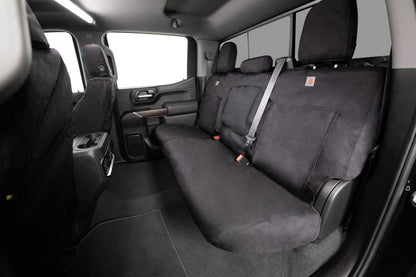 Covercraft 14 Chevrolet/GMC 1500 Carhartt Super Dux SeatSaver Custom Front Row Seat Covers - Black